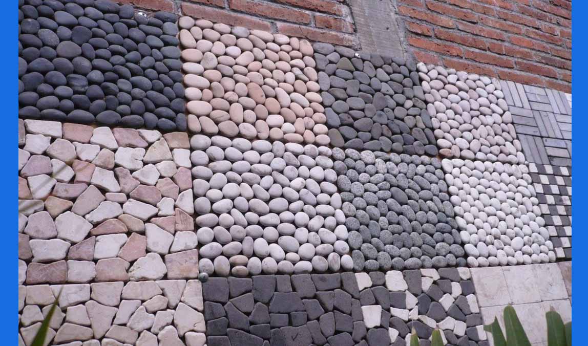 Corak Pagar Batu Alam Rumah Minimalis